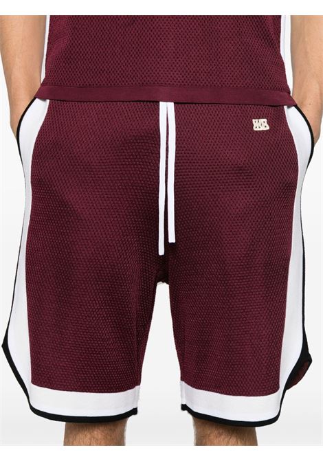 Burgundy Rio shorts Wales Bonner - unisex WALES BONNER | US25KN11KN01350